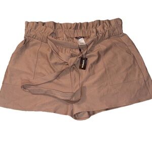 Express Women's High Waist Shorts in Brown